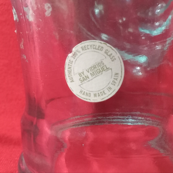 Vidrios San Miguel 11.5" Recycled Glass Life Size Bust Head - Picture 3 of 4